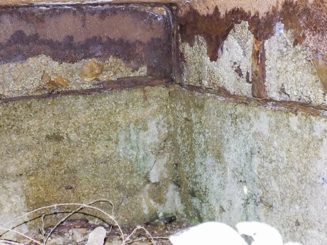 Ligne Maginot - Cuve à mortier de la SERPE - L’intérieur droite