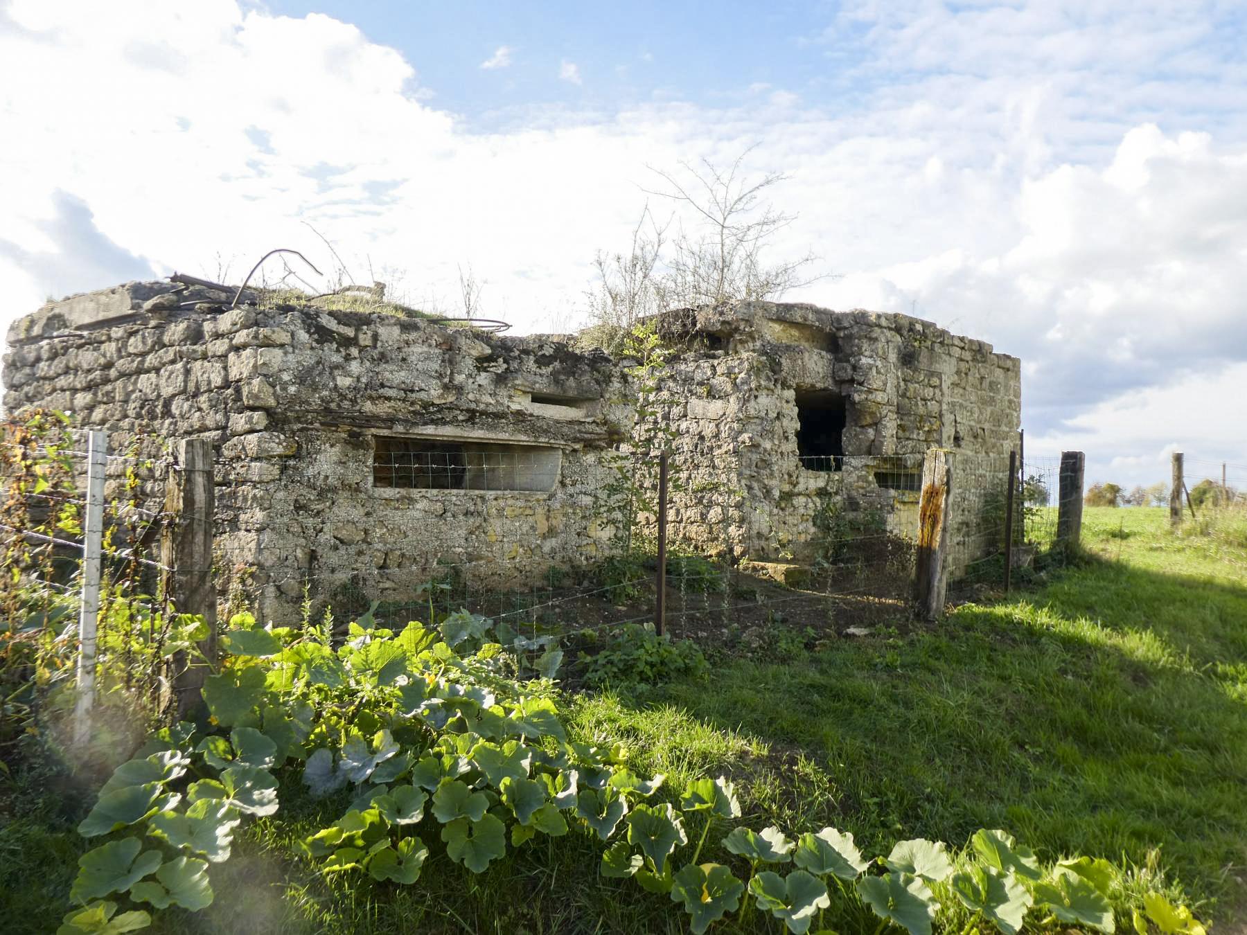 Ligne Maginot - VILLY 2A - MAISON LOUIS LEON - (Blockhaus pour canon) - 