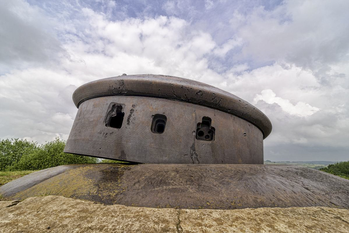 Ligne Maginot - LA FERTE - (Ouvrage d'infanterie) - Bloc 2
Tourelle pour deux AM