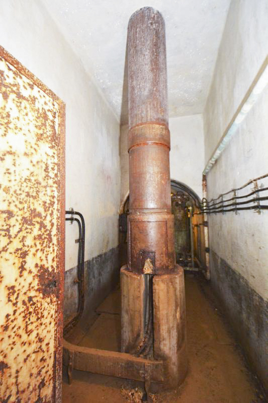 Ligne Maginot - LA FERTE - (Ouvrage d'infanterie) - Entrée des câbles téléphoniques