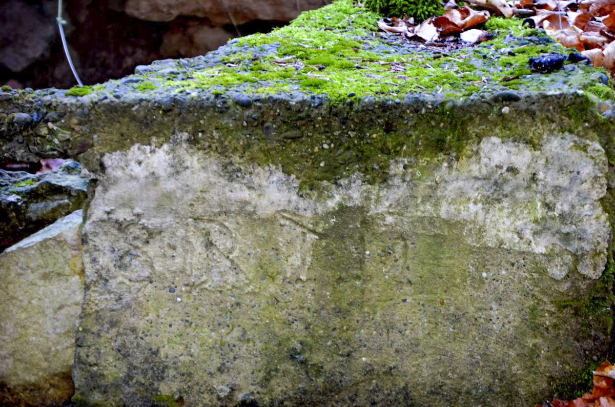 Ligne Maginot - 8° RTM - FONTAINE - (Divers) - Inscription 8 RTM