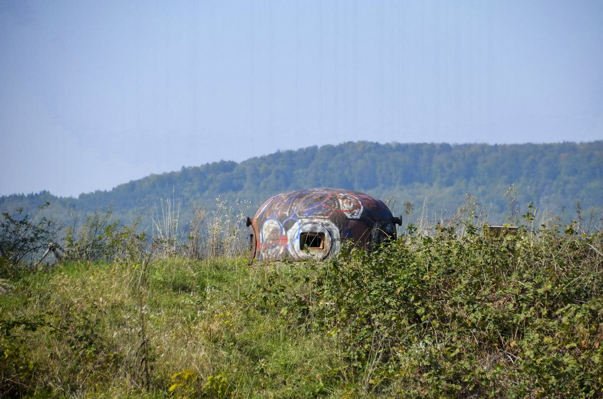 Ligne Maginot - 116 - BROCHRITTY NORD - (Casemate d'infanterie - Double) - Cloche GFM - D. Froehly