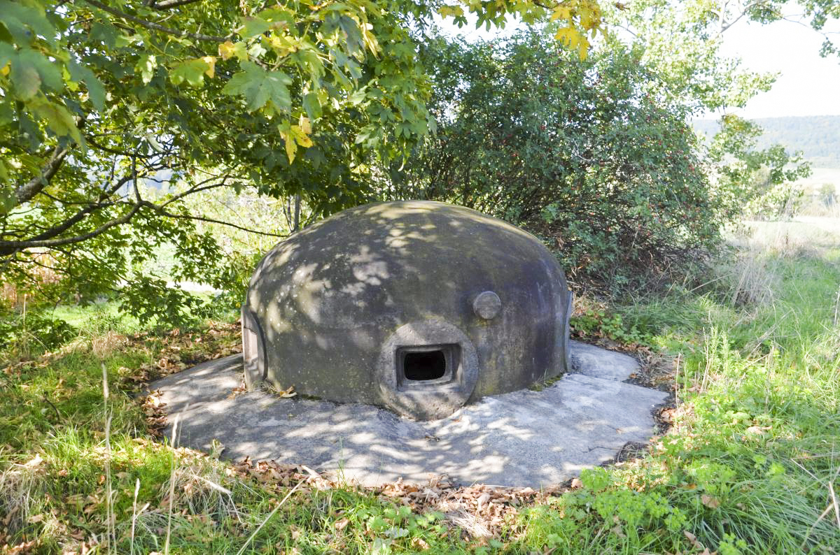 Ligne Maginot - 114 - RAEDERSDORF - (Casemate d'infanterie - Double) - Cloche GFM sud