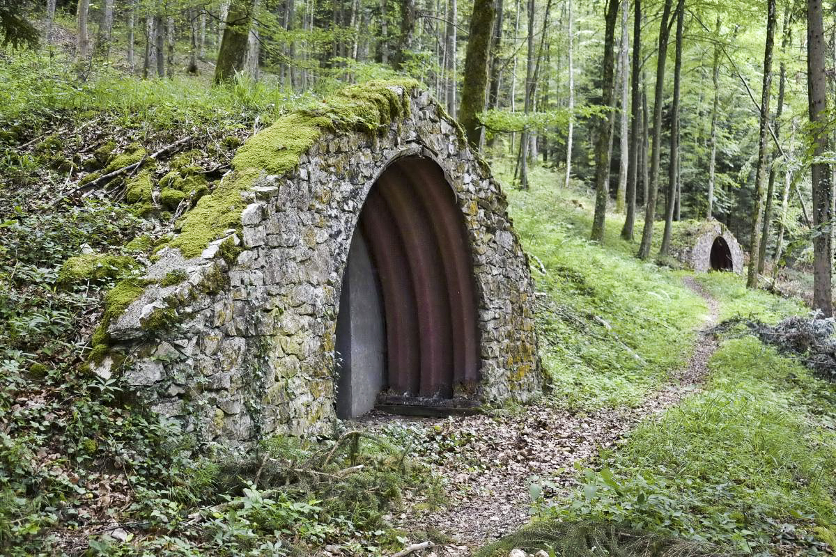 Ligne Maginot - CHARRIERE 4 - (Abri) - Charriere 3 en fond - D. Froehly