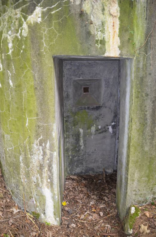 Ligne Maginot - C10 - (Blockhaus pour arme infanterie) - L'entrée