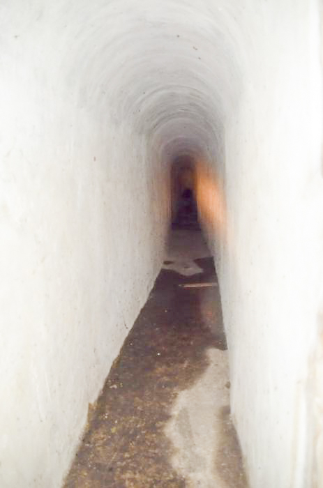 Ligne Maginot - HUTTINGUE (Ouvrage d'infanterie) - Vue sur le couloir de liaison entre les différentes coupoles - D. Froehly