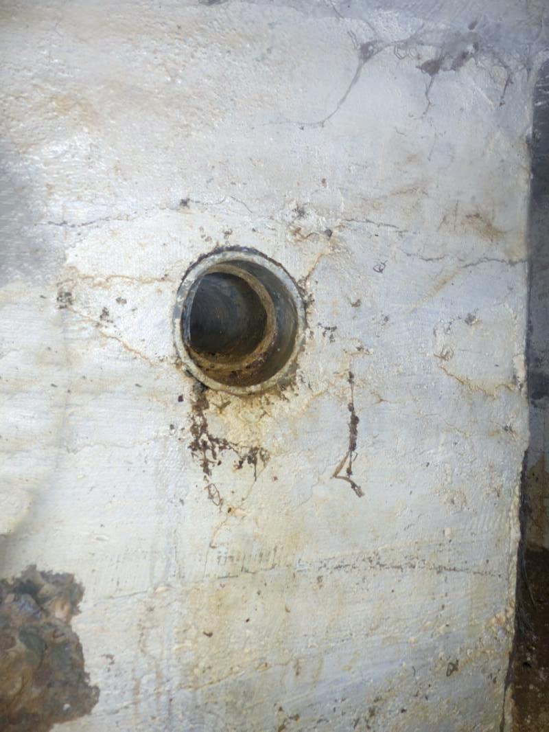 Ligne Maginot - 36 - ROUTE DE BLAGNY - (Blockhaus pour arme infanterie) - Vue intérieure: aération arrière