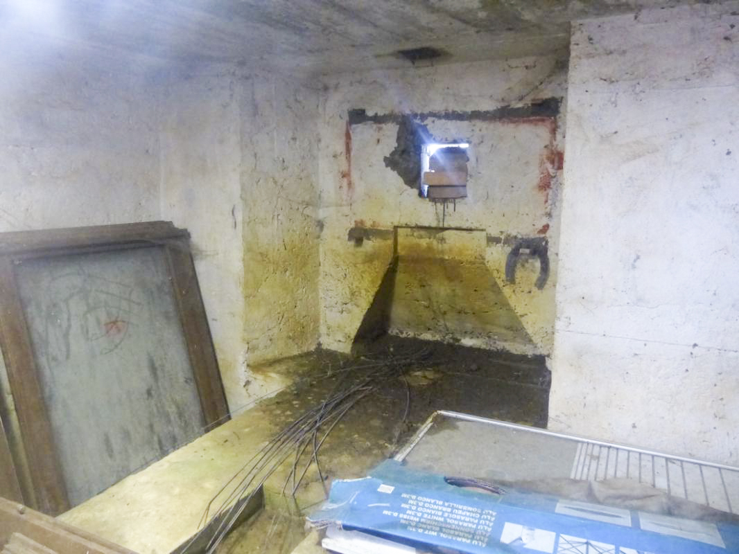 Ligne Maginot - 36 - ROUTE DE BLAGNY - (Blockhaus pour arme infanterie) - Vue intérieure