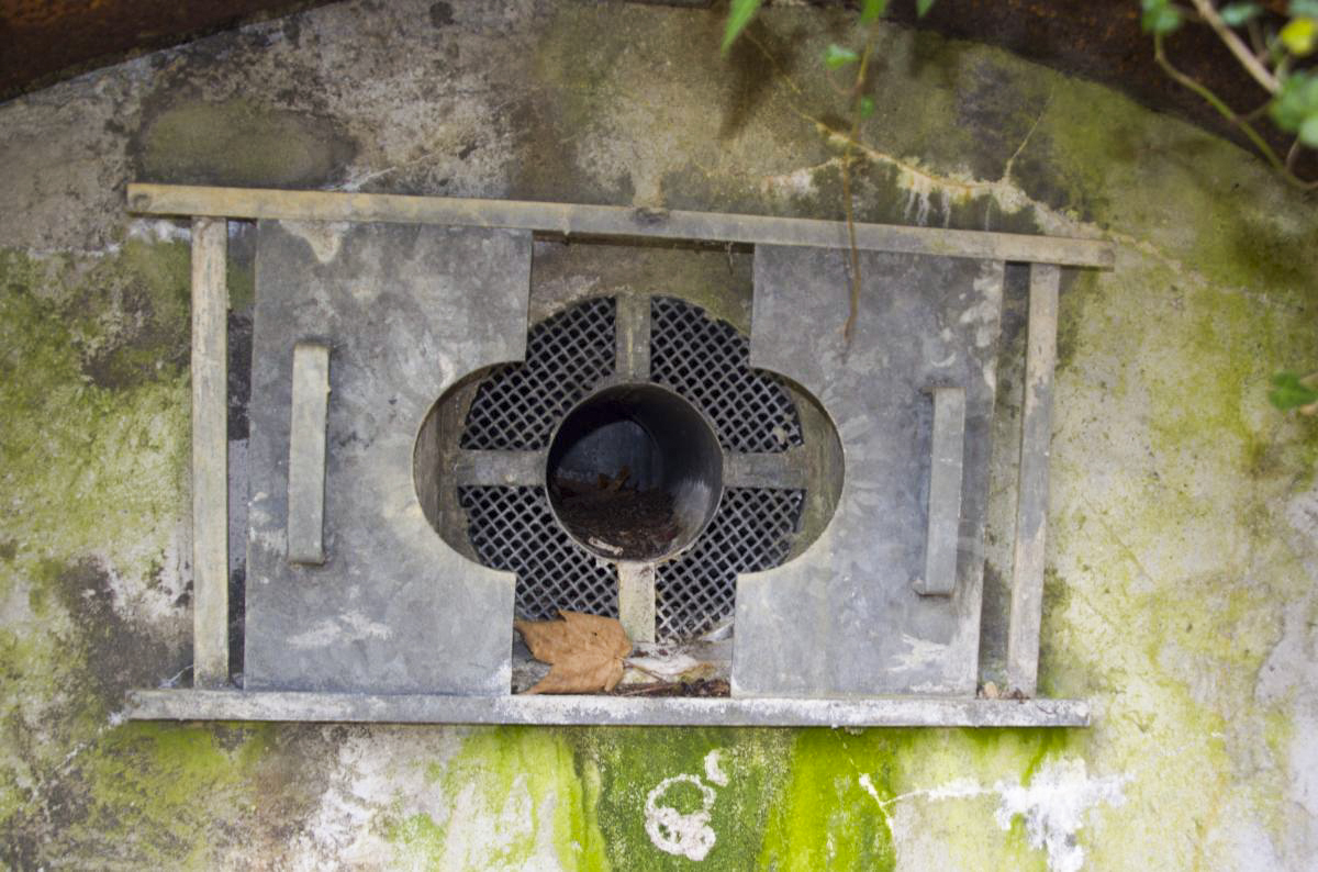 Ligne Maginot - NEUNEICH 2 - (Abri) - Fermeture de la cheminée.