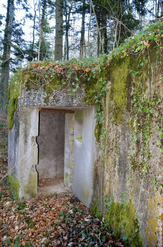 Ligne Maginot - NEUNEICH (SOUS-QUARTIER CENTRE) - (PC de Sous-Quartier) - L'entrée coté Est