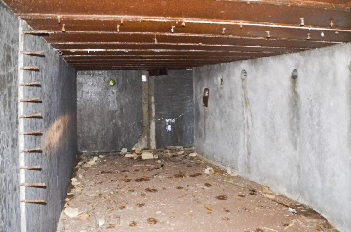 Ligne Maginot - NEUNEICH (SOUS-QUARTIER CENTRE) - (PC de Sous-Quartier) - La piece unique vers l'Ouest