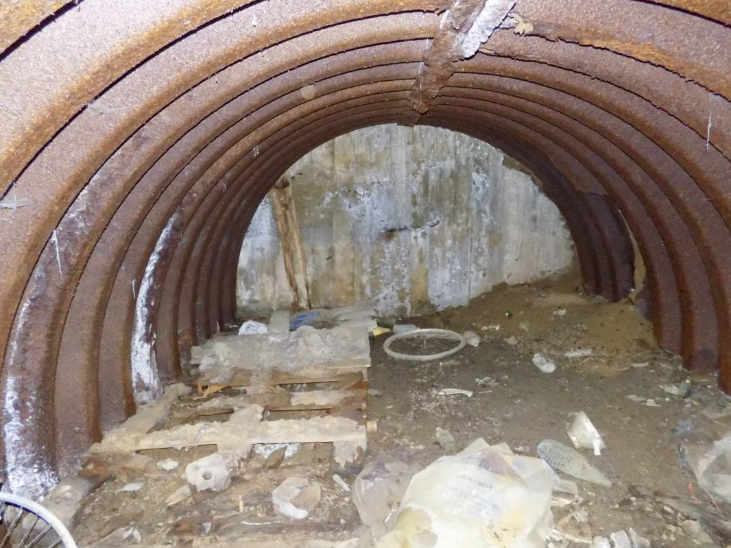 Ligne Maginot - EUILLY (2°BON 136°RIF) - (PC de Quartier) - Pris de l'entrée