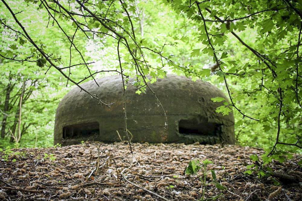 Ligne Maginot - SCHIESSECK - (Ouvrage d'artillerie) - Le bloc 2
La cloche VDP.