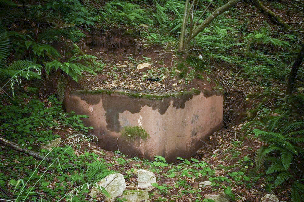 Ligne Maginot - SCHIESSECK - (Ouvrage d'artillerie) - L'égout coté Est - FOGEL Mathieu
