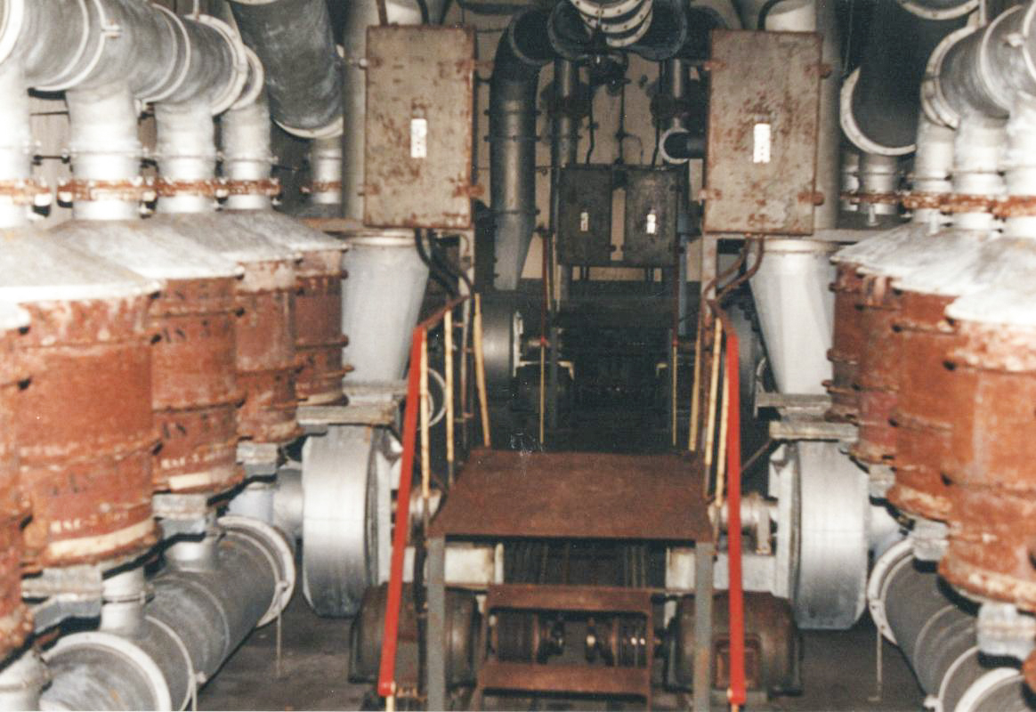 Ligne Maginot - SCHIESSECK - (Ouvrage d'artillerie) - Salle des filtres