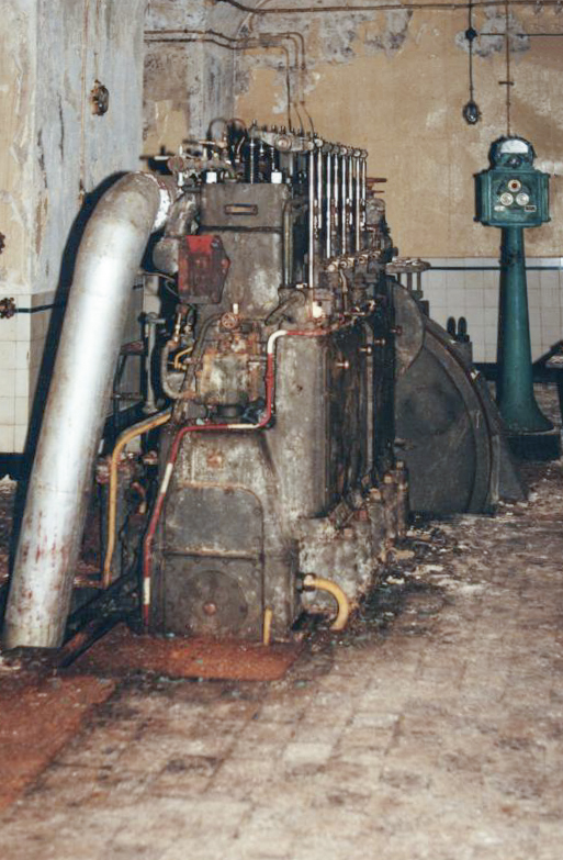 Ligne Maginot - SCHIESSECK - (Ouvrage d'artillerie) - Usine en 1991