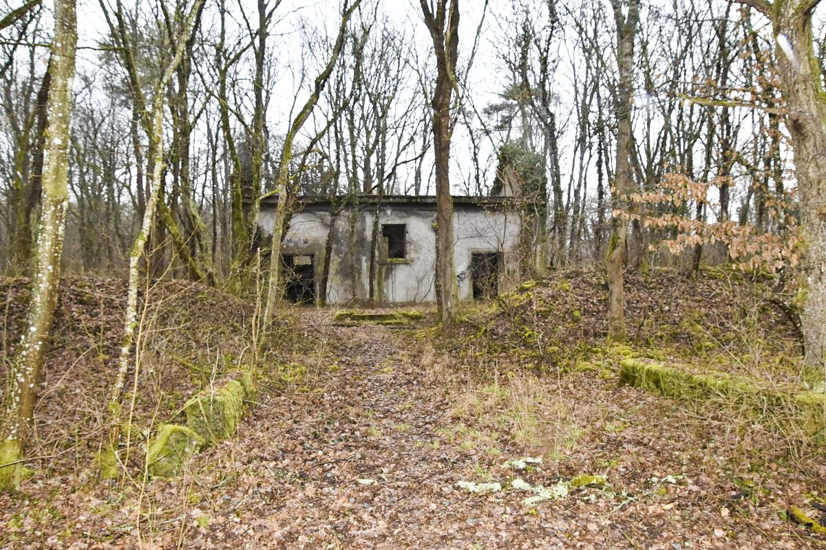Ligne Maginot - REININGUE - (Dépôt de Munitions) - Bâtiment encore en place (D)
Inscription Mag G au dessus de la porte