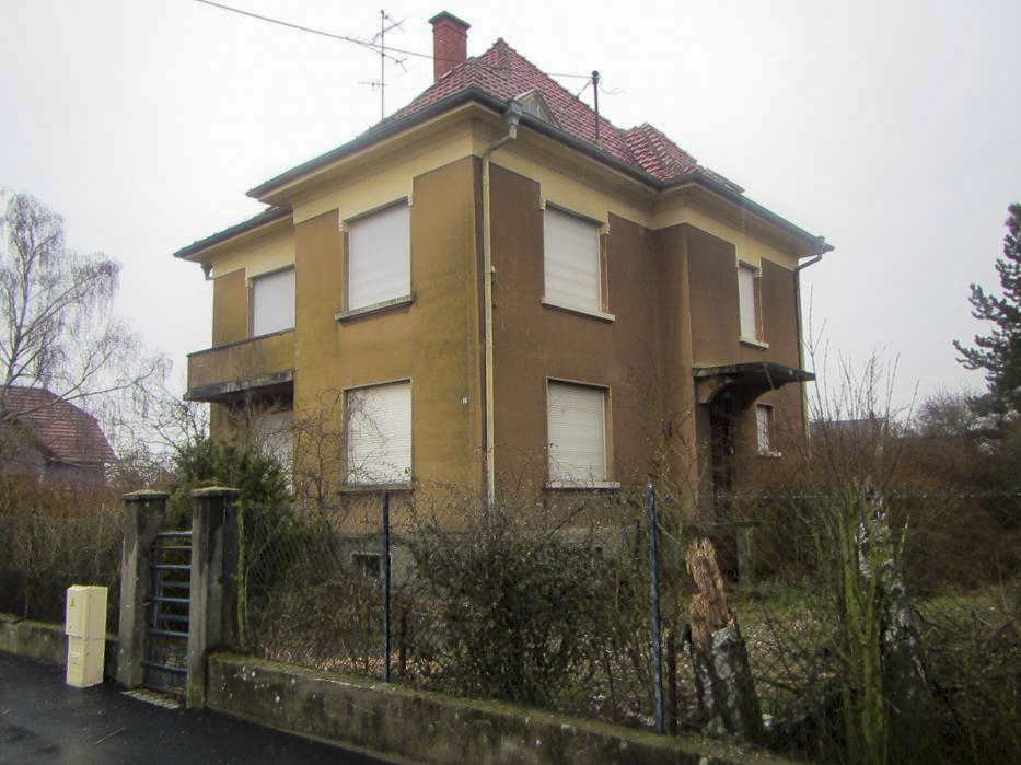 Ligne Maginot - BANTZENHEIM - (Camp de sureté) - Il reste deux pavillons pour les cadres. - J-F ALTHAUS - MMHA