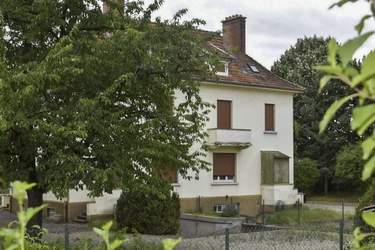 Ligne Maginot - BANTZENHEIM - (Camp de sureté) - Maison de cadre - B sur la vue aérienne