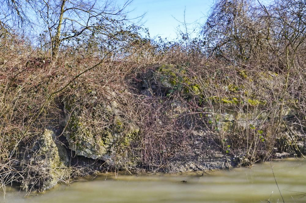 Ligne Maginot - CHALAMPE OUEST 2 - (Abri) - Vue d'ensemble depuis le ruisseau