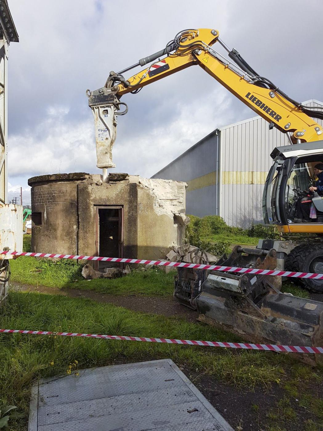 Ligne Maginot - UCKANGE TRIAGE - (Blockhaus pour arme infanterie) - C'est la fin