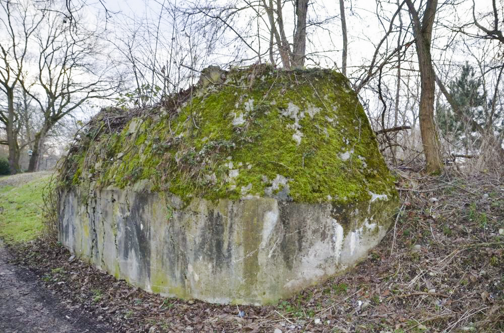 Ligne Maginot - G41 - RUMERSHEIM LE HAUT BERGE 1 - (Blockhaus pour arme infanterie) - Vue extérieure nord coté Rhin - D. Froehly