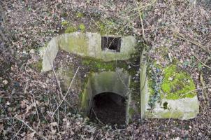 Ligne Maginot - SIERENTZ 4 - (Blockhaus pour arme infanterie) - Entrée en puits