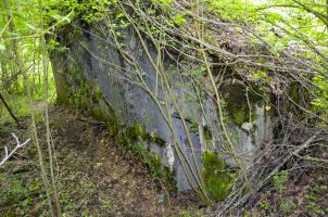Ligne Maginot - KATZENPFAD - (Blockhaus pour arme infanterie) - Vue extérieure - Entrée