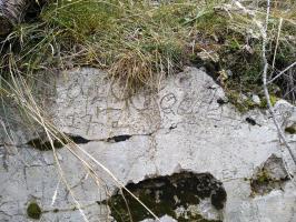 Ligne Maginot - CABANES VIEILLES (ABREUVOIR MILITAIRE) - (Divers) - Un graffitis de plus sur l'abreuvoir