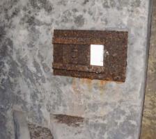 Ligne Maginot - PA DU CARREFOUR 248-6 - (Blockhaus pour arme infanterie) - Le créneau de défense de l'entrée