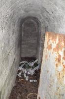 Ligne Maginot - PA DU CARREFOUR 252-3 - (Blockhaus pour arme infanterie) - Couloir avec à droite l’accès à la chambre de tir