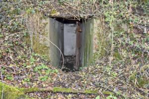 Ligne Maginot - VOIE-FERREE 3 - (Cuve pour arme d'infanterie) - Entrée de l'abri