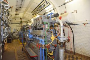 Ligne Maginot - ROHRBACH - FORT CASSO - (Ouvrage d'infanterie) - L'usine électrique
Groupes électrogènes à moteur SMIM type 4SR19