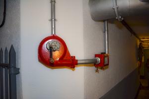 Ligne Maginot - ROHRBACH - FORT CASSO - (Ouvrage d'infanterie) - Bloc 3
Système de détection de gaz de combats.
Boite à papiers réactifs et ventilateur de brassage
