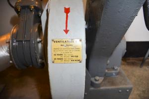 Ligne Maginot - ROHRBACH - FORT CASSO - (Ouvrage d'infanterie) - Bloc 3
Ventilation et filtrage de l'air du bloc
Ventilateur manuel type C1, instructions de manoeuvre