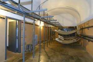 Ligne Maginot - ROHRBACH - FORT CASSO - (Ouvrage d'infanterie) - Une chambrée équipée de hamacs