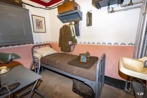Ligne Maginot - ROHRBACH - FORT CASSO - (Ouvrage d'infanterie) - Bloc 1
Le chambre du chef de bloc