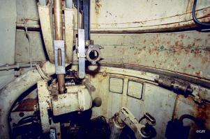 Ligne Maginot - ROHRBACH - FORT CASSO - (Ouvrage d'infanterie) - Bloc 3
La tourelle de mitrailleuses, avant restauration