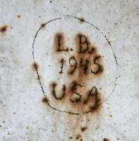 Ligne Maginot - BOIS DE DESSENHEIM CENTRE 1 - (Blockhaus pour arme infanterie) - Inscription à l'intérieur de la coupole