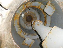 Ligne Maginot - LAVOIR - (Ouvrage d'artillerie) - Bloc 4
La cloche lance grenade, jamais équipée