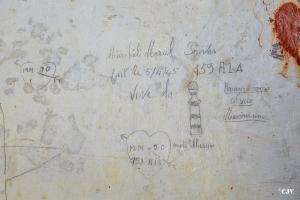 Ligne Maginot - LAVOIR - (Ouvrage d'artillerie) - Bloc 4  
Graffiti