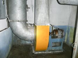 Ligne Maginot - LAVOIR - (Ouvrage d'artillerie) - Local de l'aérotherme
Ventilateur air vicié 