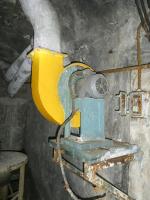Ligne Maginot - LAVOIR - (Ouvrage d'artillerie) - Ventilateur air vicié avec un moteur pas très 'Maginot' (restauration d'après-guerre)