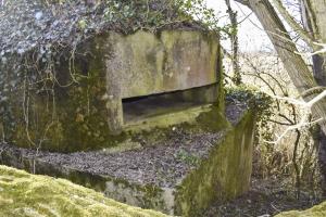 Ligne Maginot - ECLUSE 53 SUD - (Blockhaus pour canon) - Créneau de tir extérieur
