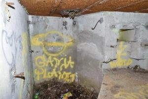 Ligne Maginot - ECLUSE 52 NORD - (Blockhaus pour canon) - Intérieur de la chambre de tir