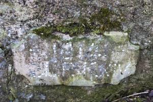 Ligne Maginot - GLACIS SUD DE NEUF-BRISACH - (Blockhaus pour arme infanterie) - Cartouche de construction