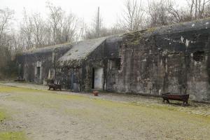 Ligne Maginot - HEITEREN (PC II/28° RIF) - (PC de Quartier) - La caserne centrale