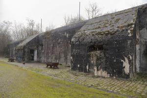 Ligne Maginot - HEITEREN (PC II/28° RIF) - (PC de Quartier) - La caserne centrale