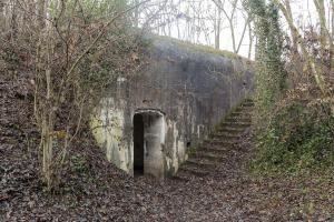 Ligne Maginot - HEITEREN (PC II/28° RIF) - (PC de Quartier) - Abri de piquet nord-ouest à proximité immédiate du parapet d'infanterie