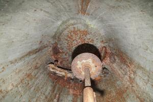 Ligne Maginot - HEITEREN (PC II/28° RIF) - (PC de Quartier) - La cloche de guet de l'ouvrage de tête